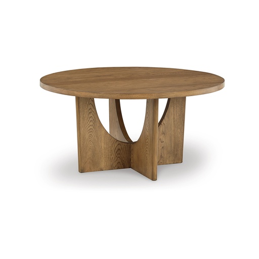 [D783-50] Ashley Dakmore Round Dining Room Table - Brown