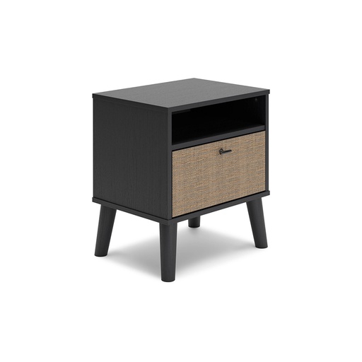 [EB1198-291] Ashley Charlang One Drawer Night Stand - Two-tone