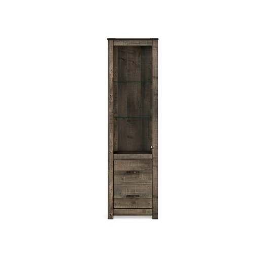 [W446-124] Ashley Trinell Pier - Tall Cabinet - Brown