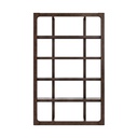 Ashley Breckington Bookcase - Dark Brown