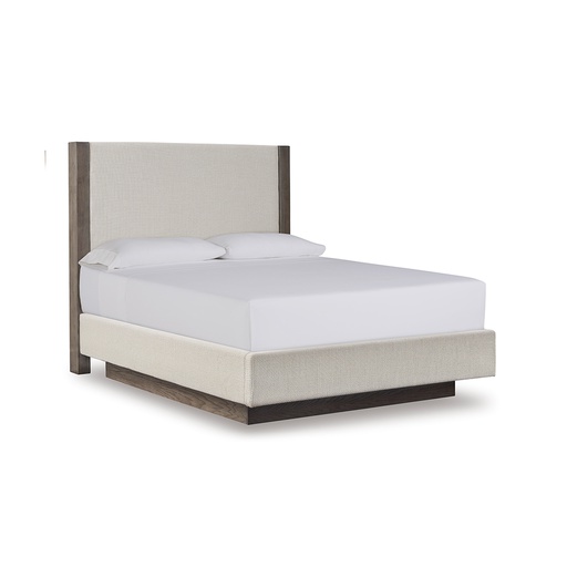 [B970-56W1-58W1] Ashley Anibecca King UPH Panel Bed w/Roll Slats