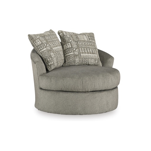 [9510344] Ashley Soletren Swivel Accent Chair - Ash