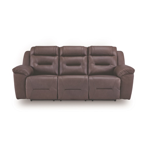 [U1143488] Ashley Beaman Peak Reclining Sofa - Storm