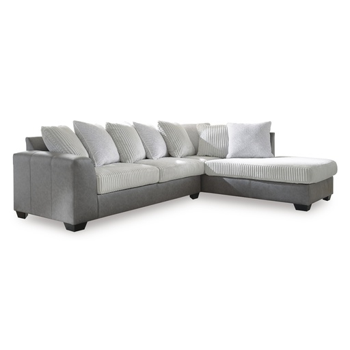 [3150317_66] Ashley Clairette Court RAF Corner 2-Piece Sectional with Chaise